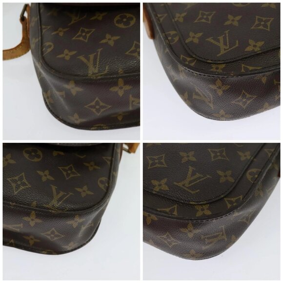 LOUIS VUITTON Monogram Saint Cloud GM Shoulder Bag M51242 LV Auth 138607 - Picture 15 of 16
